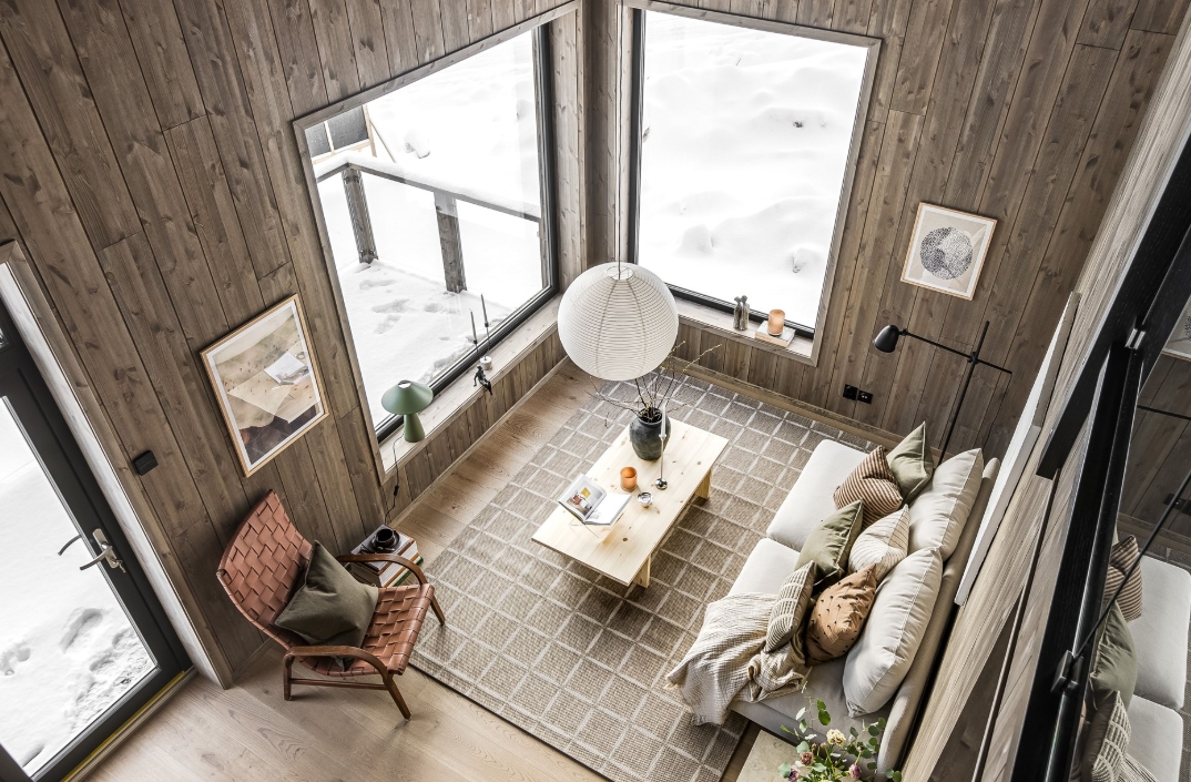 Un appartement en duplex à la Montagne en Suède