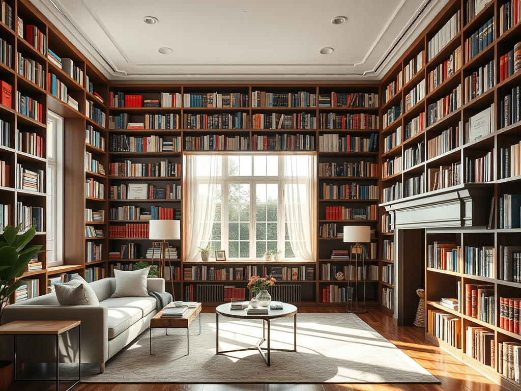 Transformez votre intérieur avec des bibliothèques élégantes