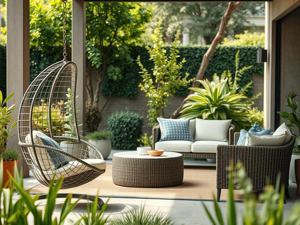 Ensemble de Jardin: Élégance et Résistance