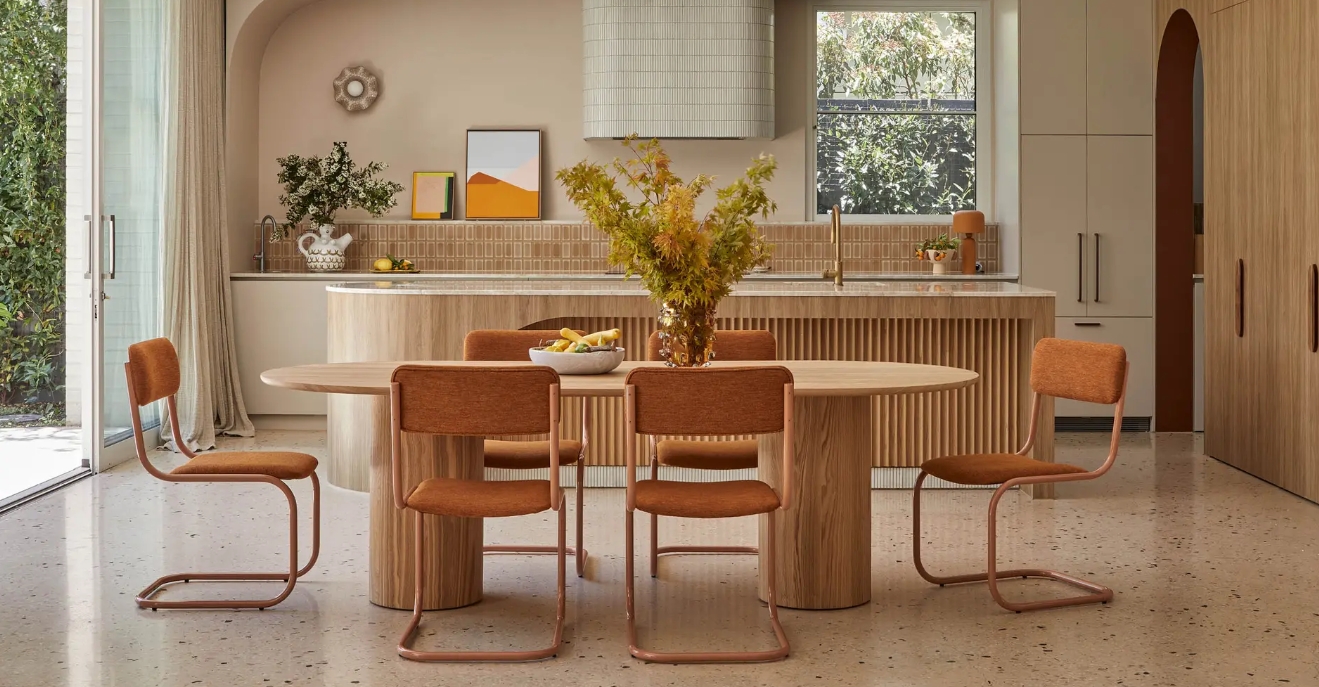  Maison de Brunswick East Melbourne, décorée de couleurs vives