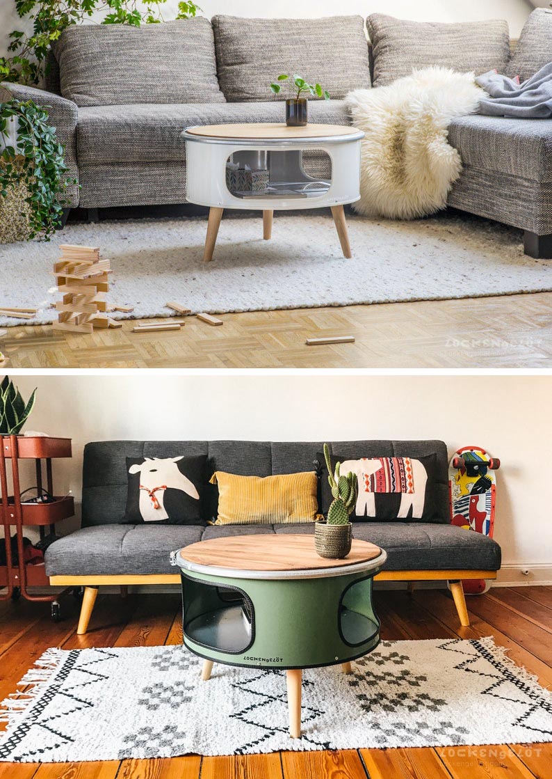 Ces designers ont transformé des barils de pétrole en meubles