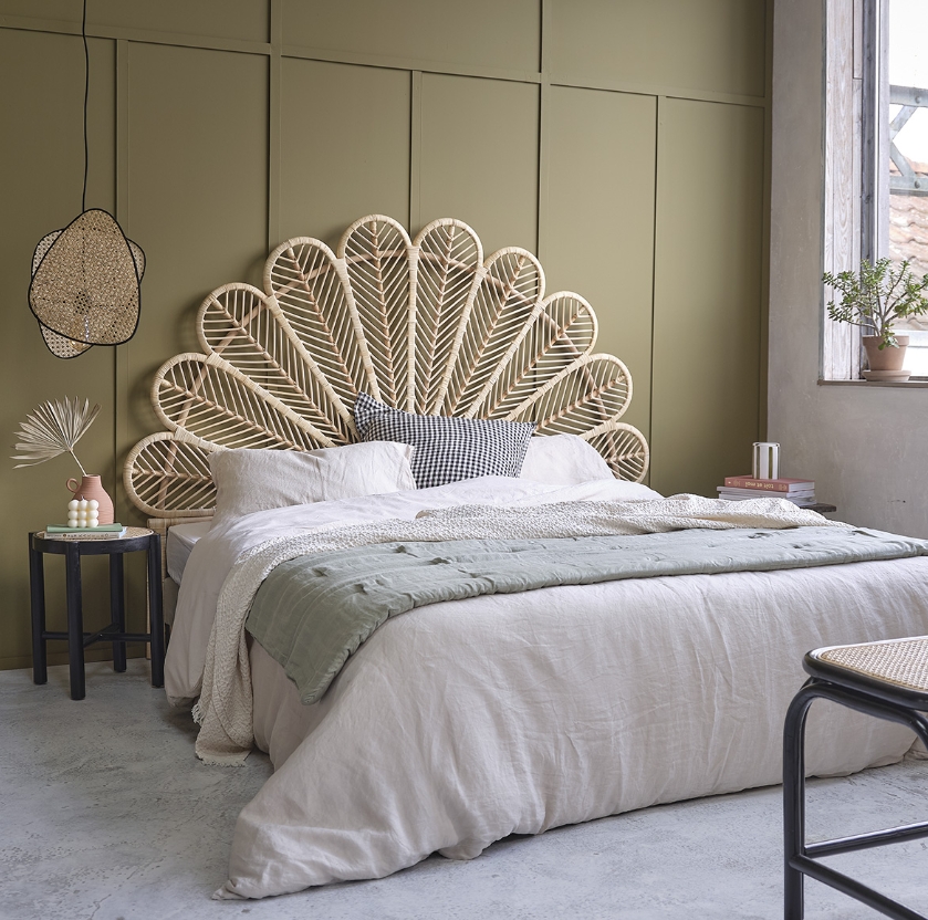 Le linge de lit en lin lavé est de plus en plus prisé dans nos chambres à coucher.