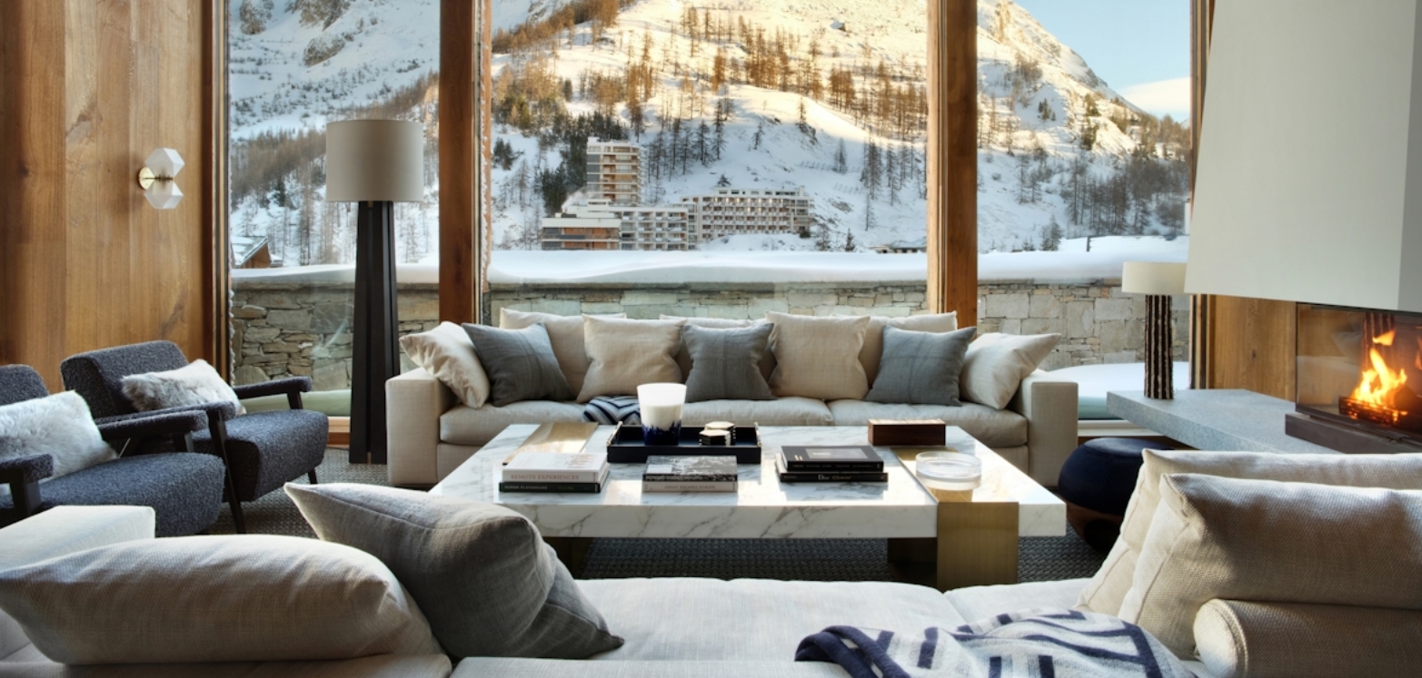 Chalet de luxe dans les Alpes