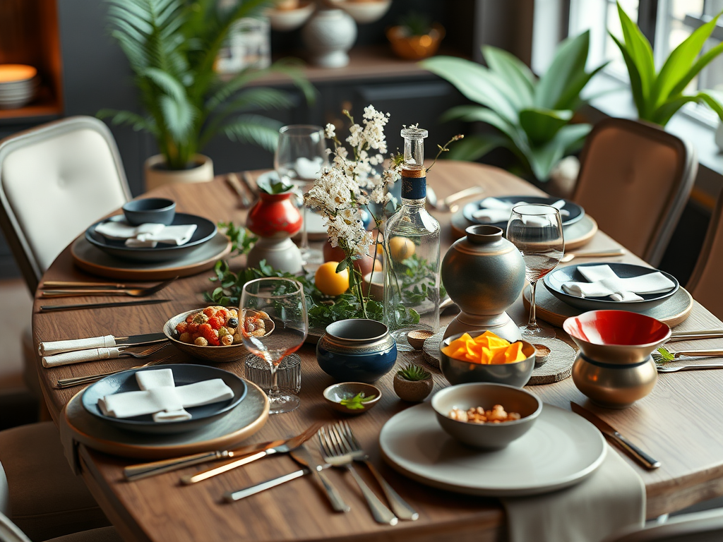 Équipez votre table : guide des services de table modernes