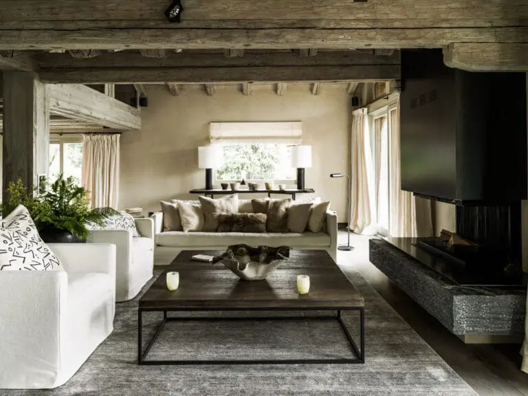 Rénovation d’un chalet suisse Design  Marianne Tiegen,