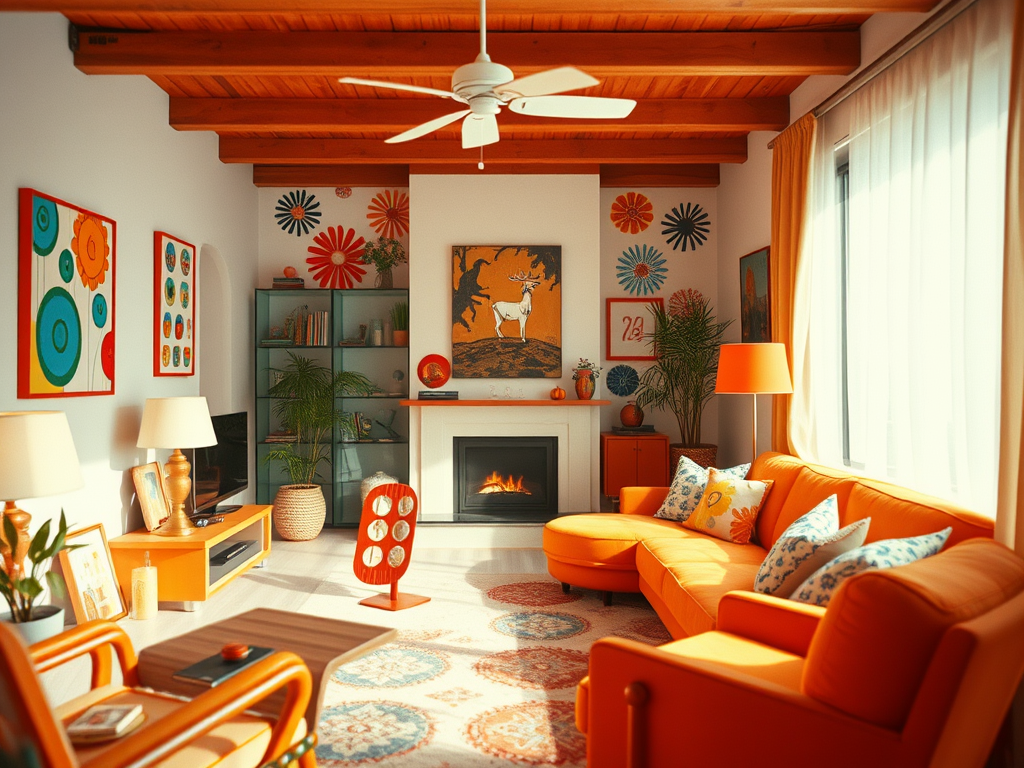 Décoration Années 60 : Couleurs et Styles Incontournables
