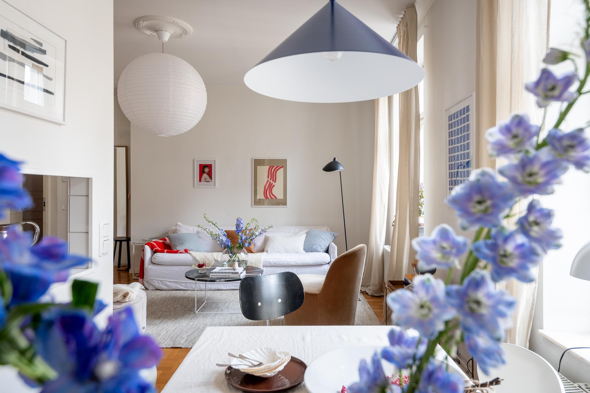 Appartement lumineux : charme et modernité