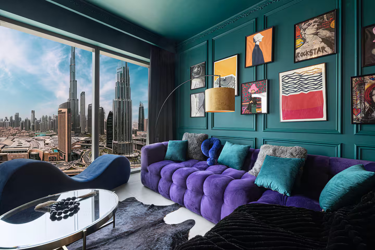 Appartement de Luxe à Dubaï avec Vue sur le Burj Khalifa