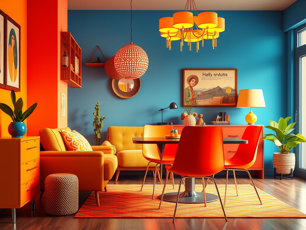 La déco des années 70 fait son retour parmi les tendances d’intérieur.