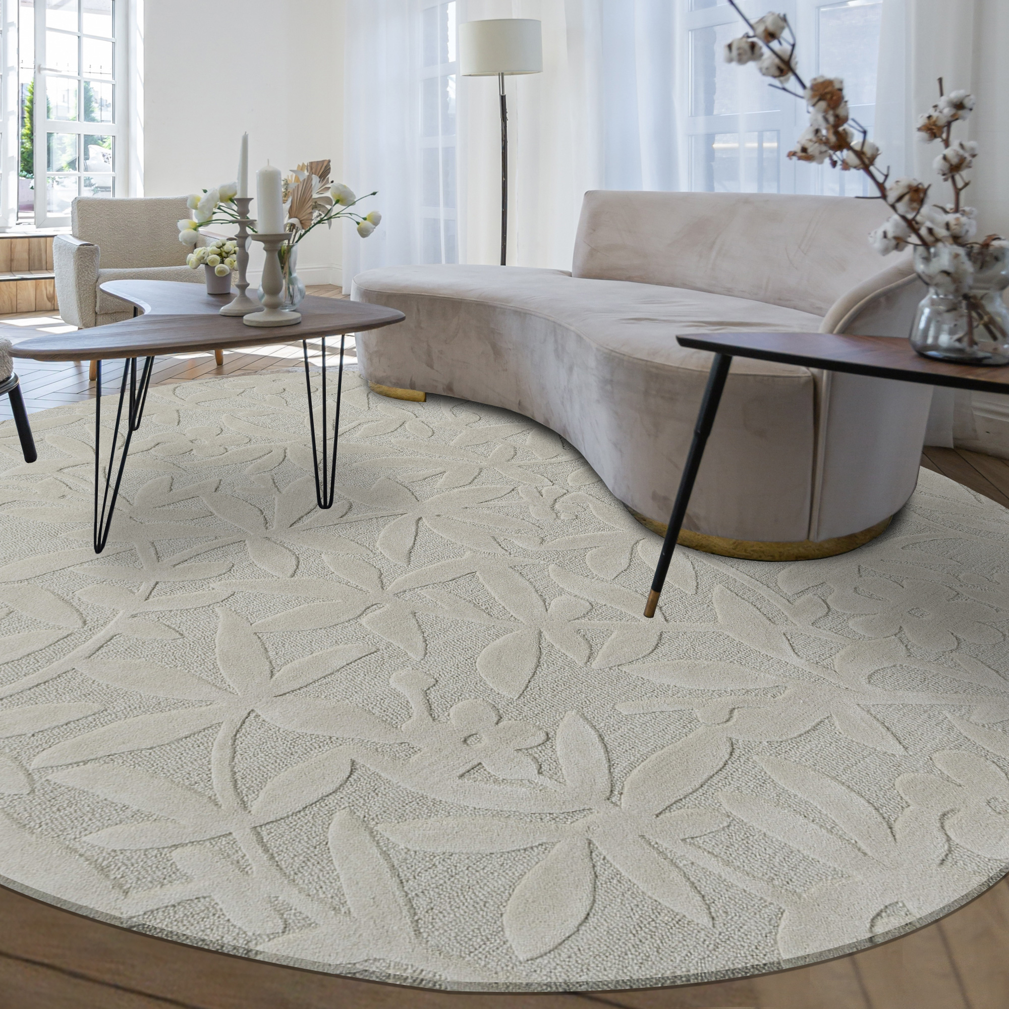 Comment positionner un tapis dans une pièce ?