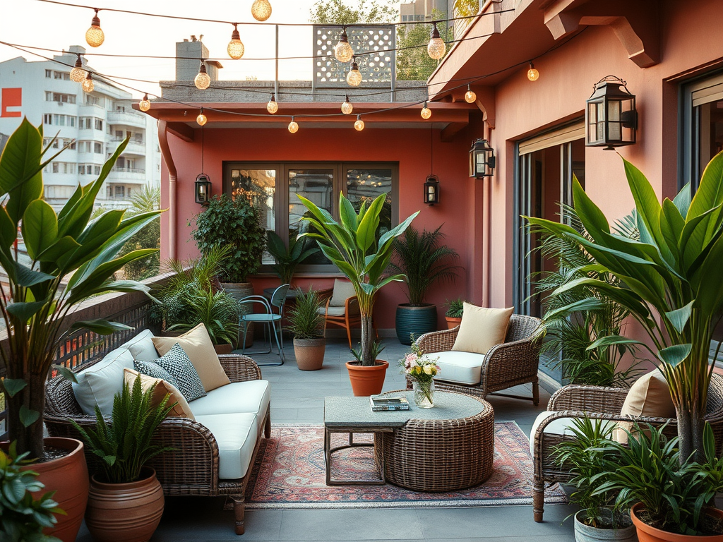 Idées d’Aménagement pour Terrasse et Balcon