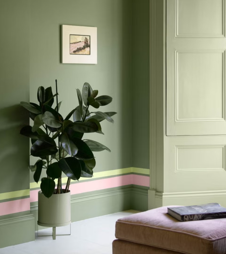 Vert matcha Tendance Déco 2025