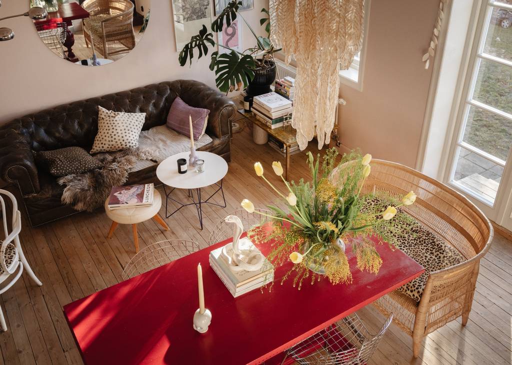Une maison à la décoration Maximaliste et vintage