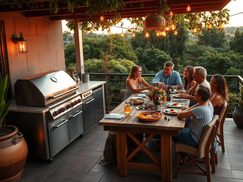 Cuisine Extérieure : Idée pour créer votre Cuisine d’Été