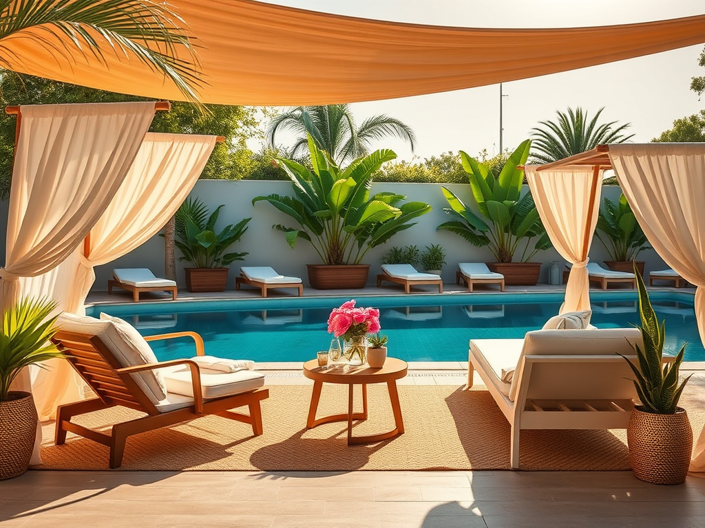 Déco de piscine : idées pour votre oasis