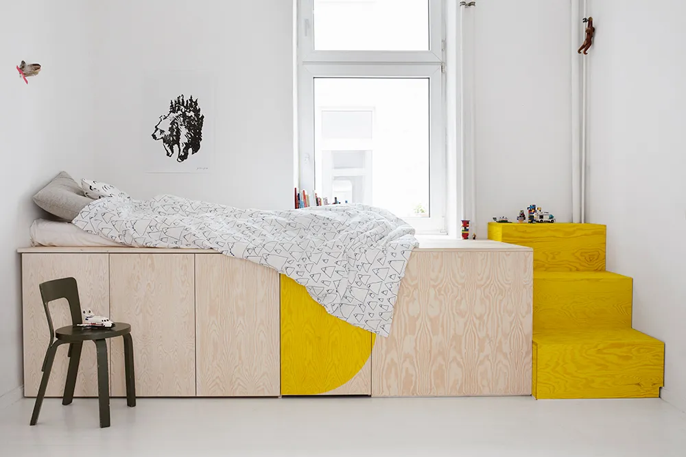 Idées de lits surélevés pour les petits espaces