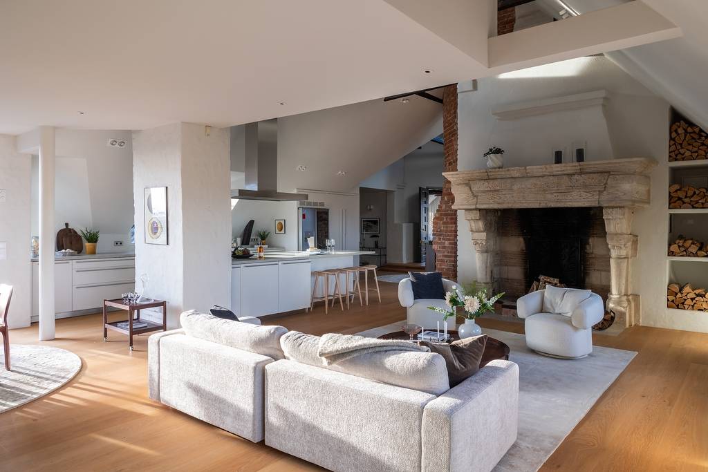 Décoration Contemporaine dans un Appartement de Stockholm