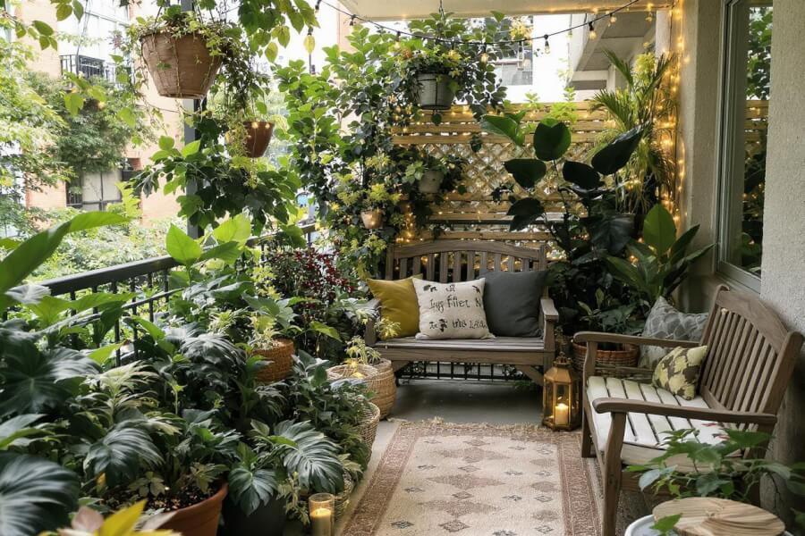 Imaginez votre jardin sur votre balcon