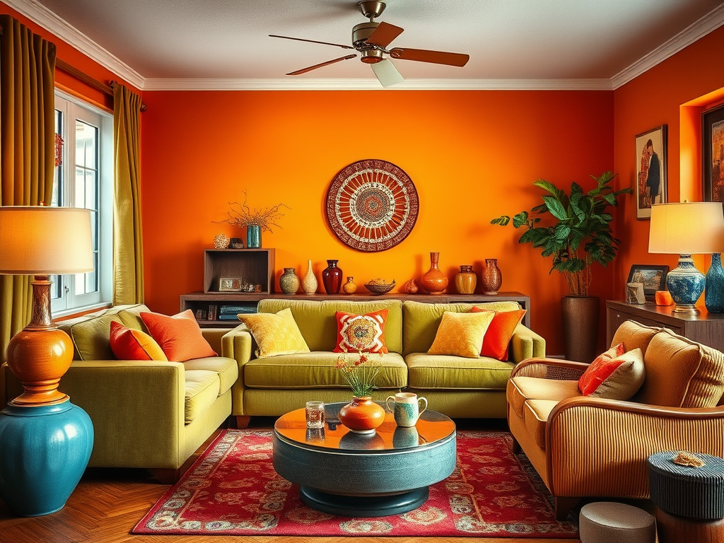 Styles de Décoration Années 70 à Adopter