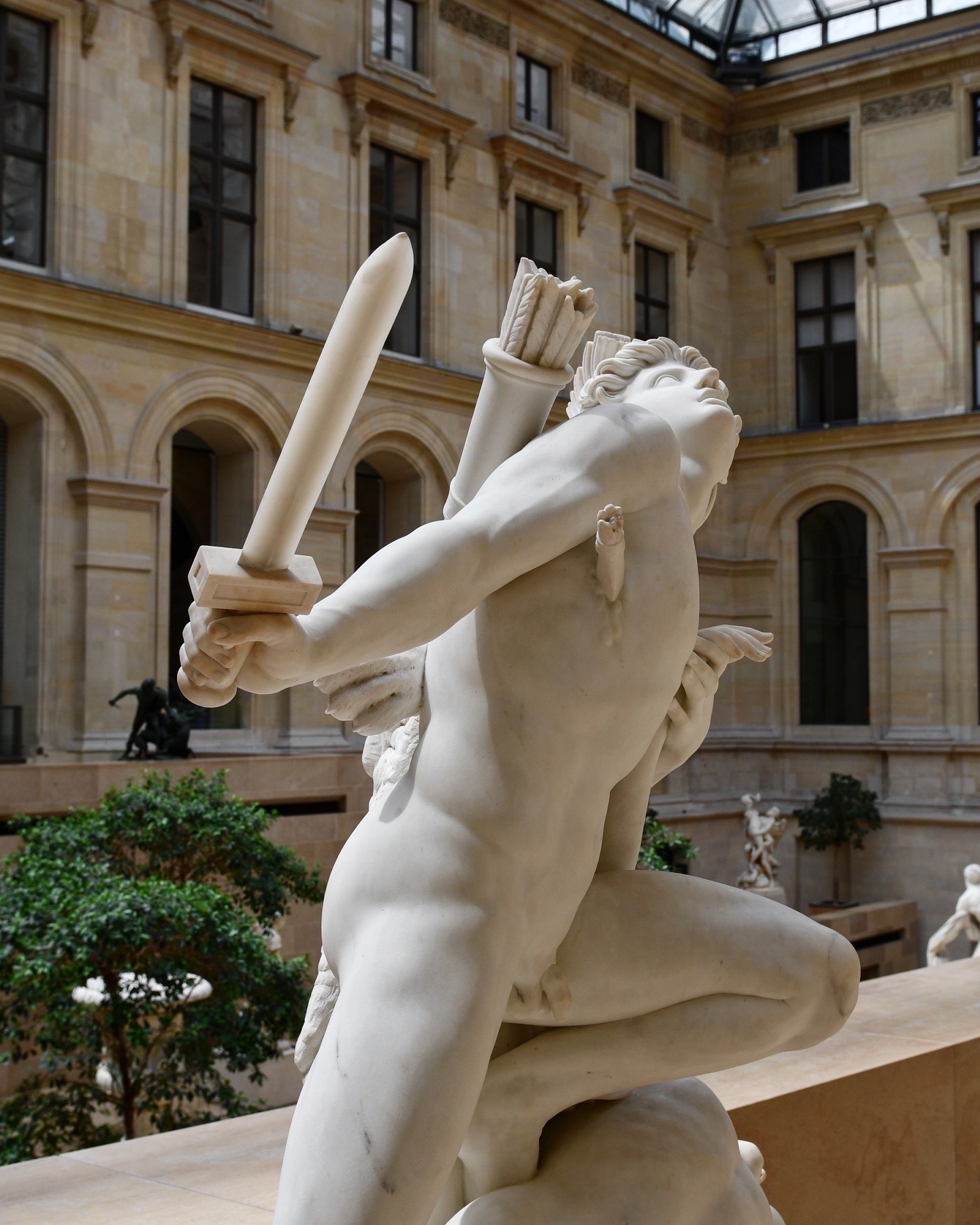 Jean-Baptiste Roman: Sculpture Énée et Sensualité Néoclassique