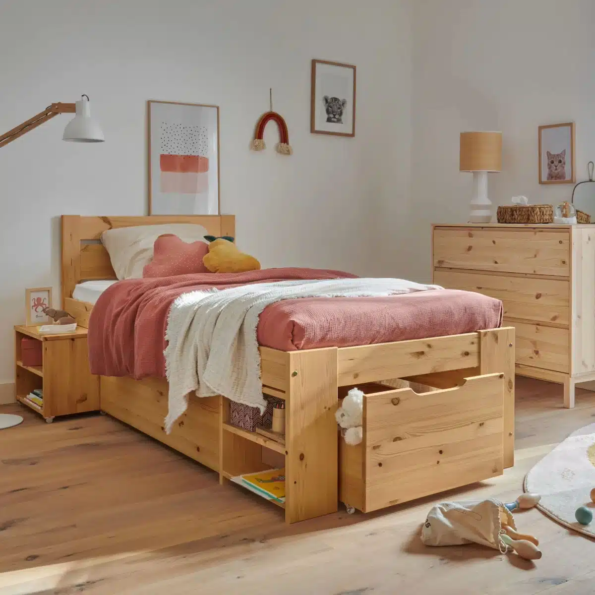 Lits Enfant avec Rangement : Alliez Confort et Praticité