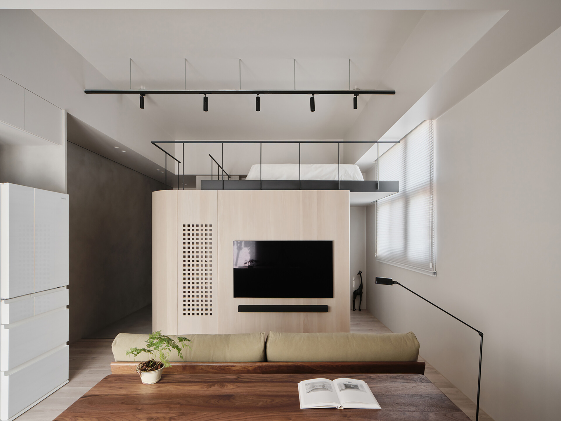 Appartement Compact à Taipei: Design et Fonctionnalité