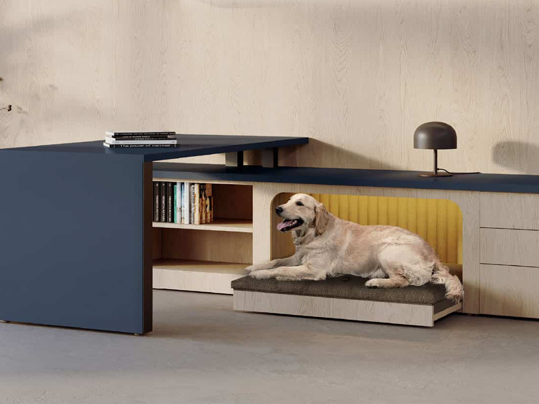 Central Bark: Design de Bureau pour Amis à Quatre Pattes