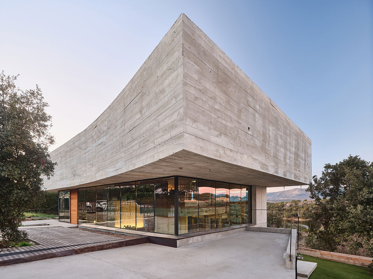 Design architectural innovant à Oak House