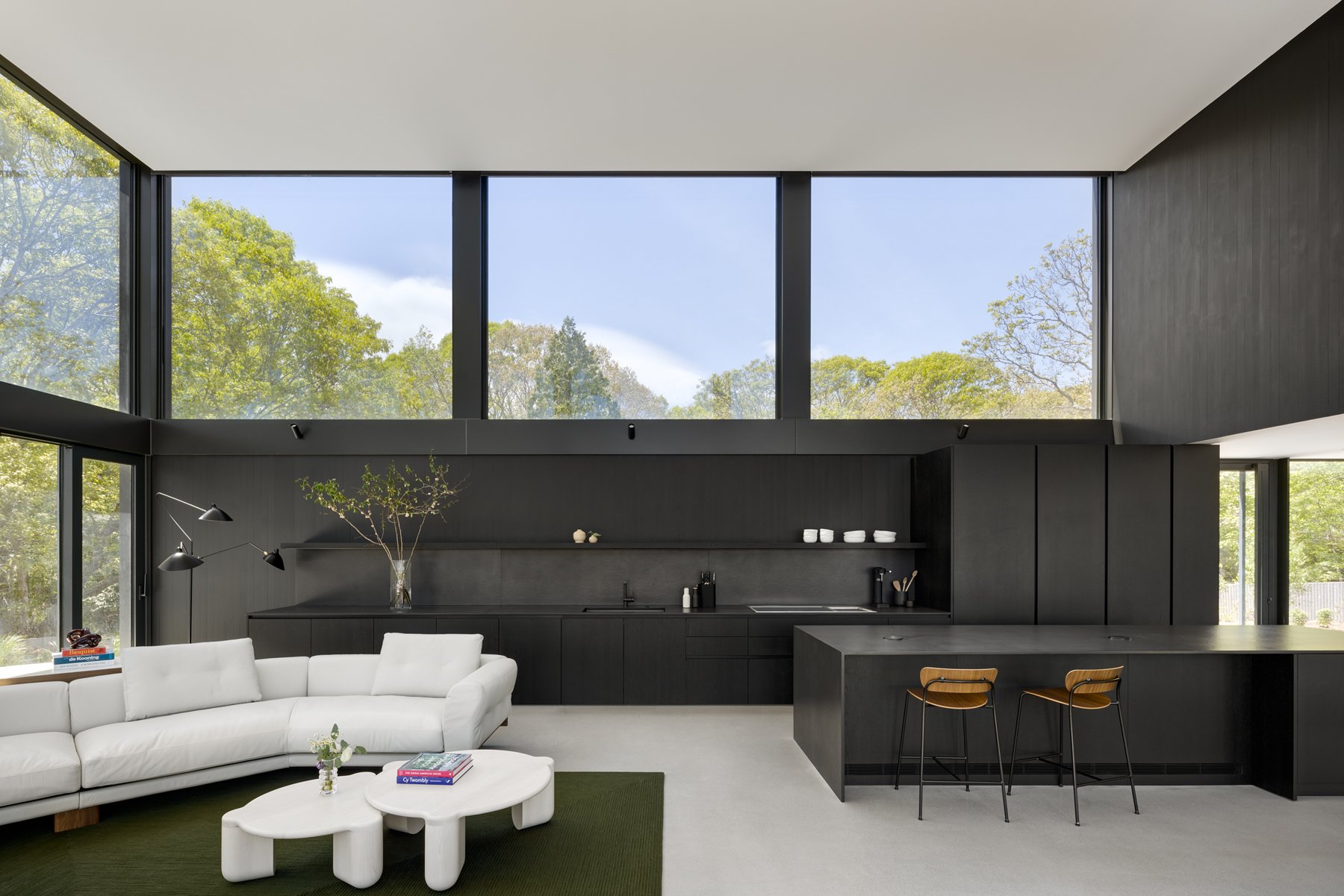 Exploration de la Frame House aux Hamptons