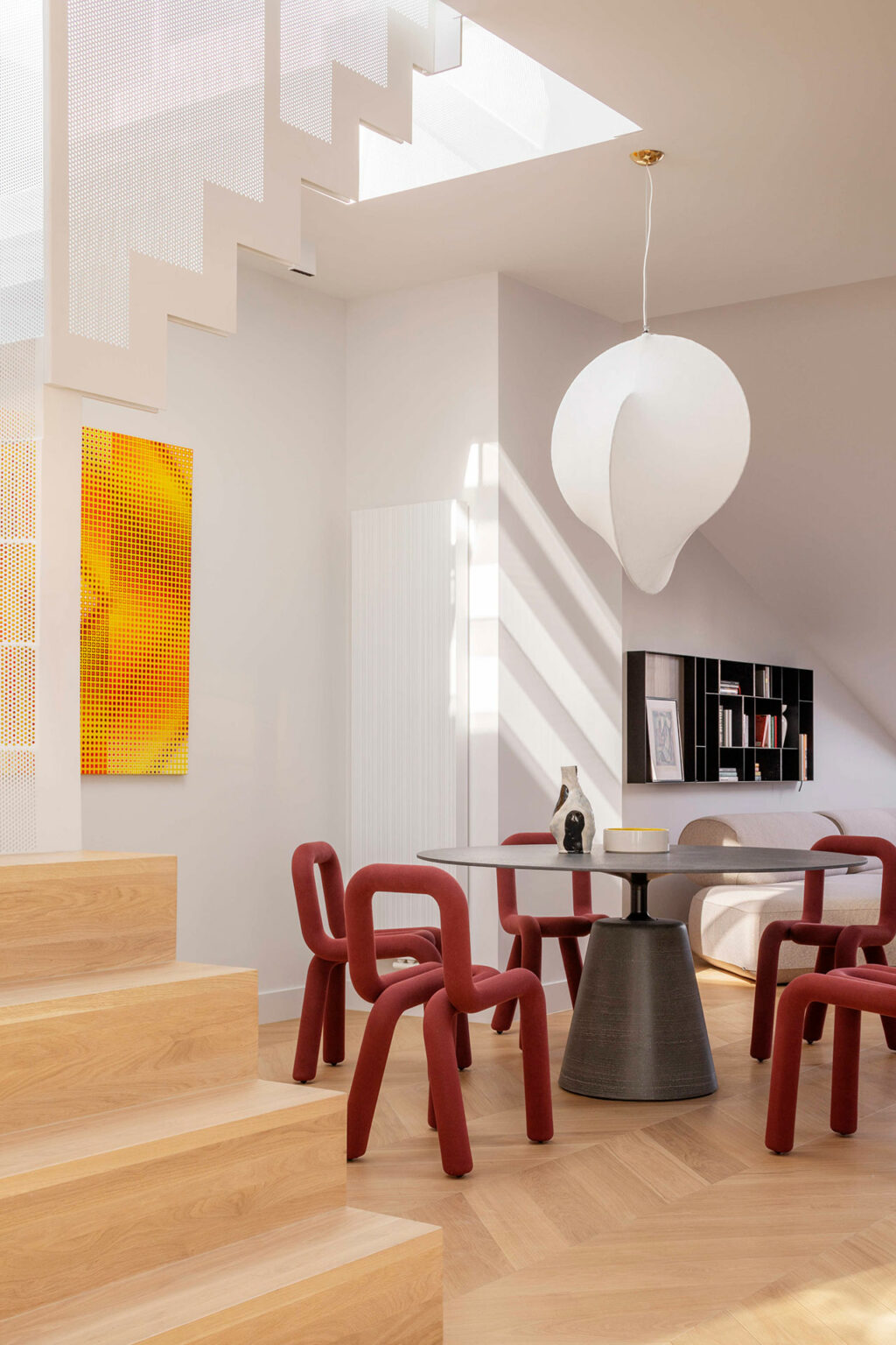 Appartement Foksal : Design Éclairé à Varsovie