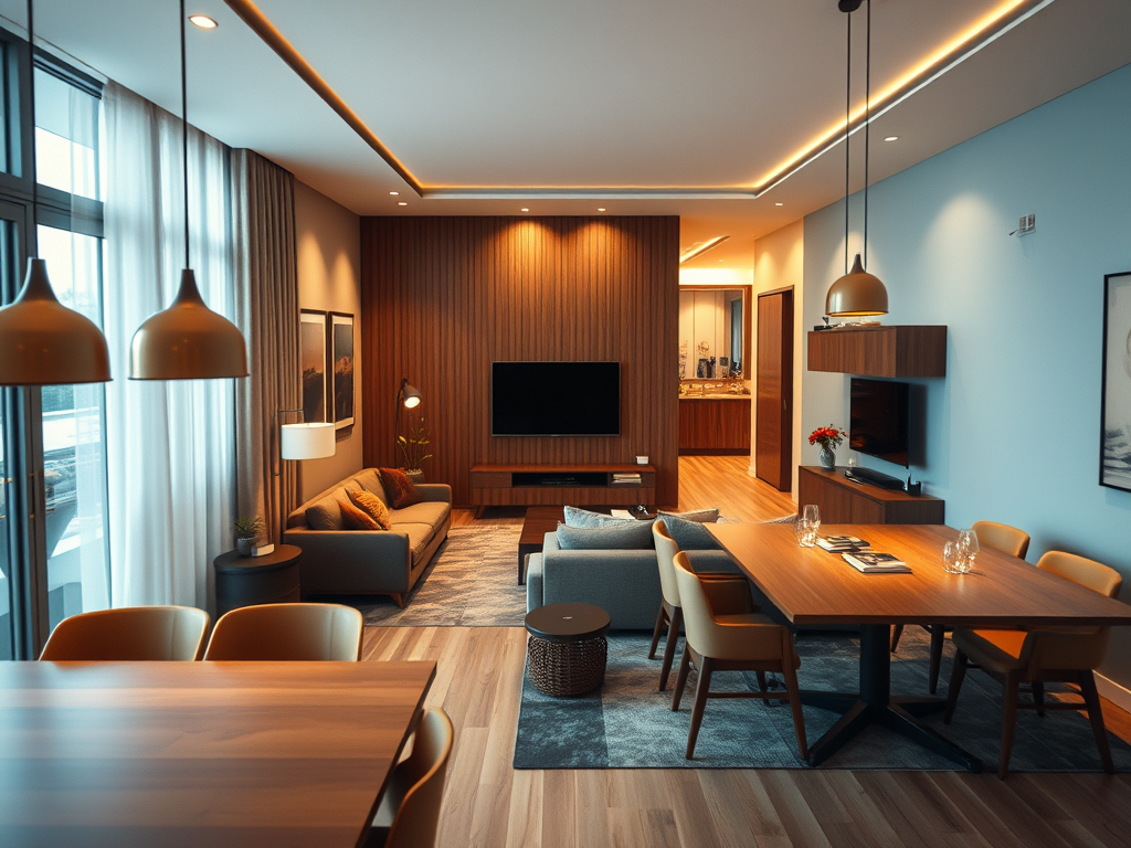 Conseils pour aménager un salon salle à manger de 20m2