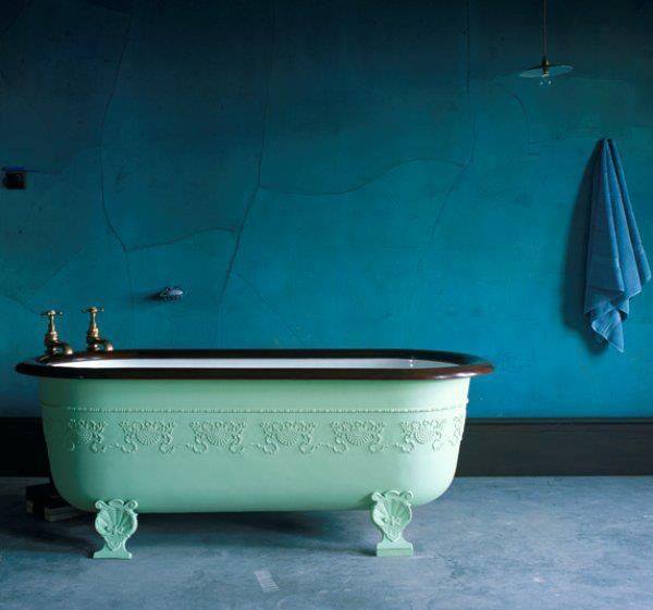 La baignoire rétro, l&rsquo;atout charme de votre salle de bain …