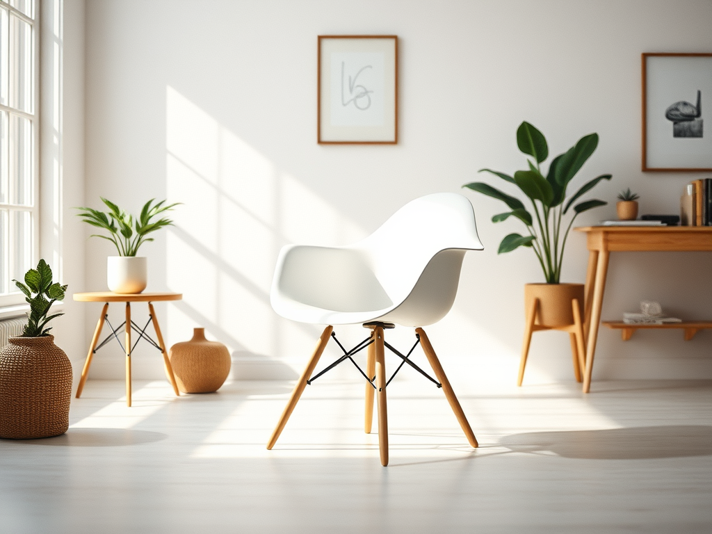 Chaise Nordic : Style Moderne et Confort Optimal