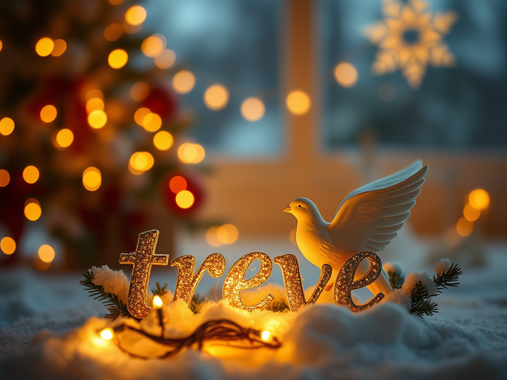 En cette période de Noël, un mot revient souvent à nos esprits : Paix .