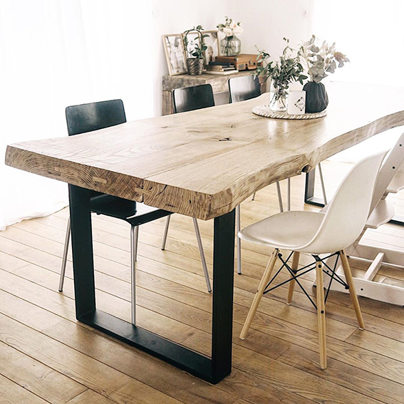 Fabriquer une table à manger DIY solide, moderne et accessible, même sans gros outillage