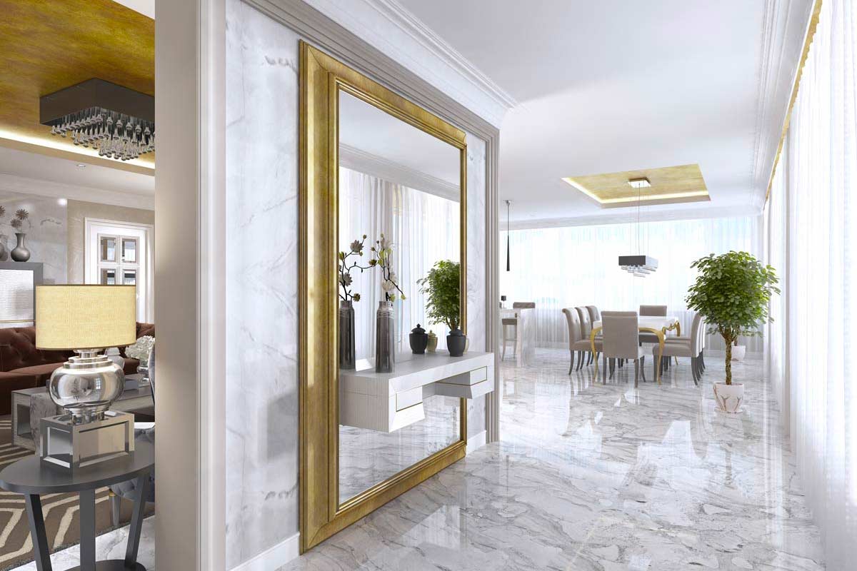 Les murs de miroirs sont la dernière tendance