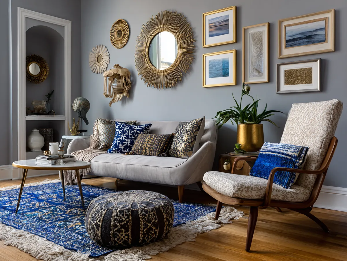 Aménagements créatifs pour les petits salons étroits