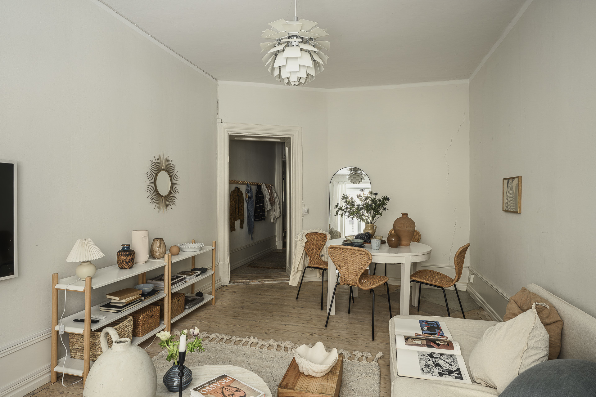 Un appartement ancien  entre charme d’origine et modernité