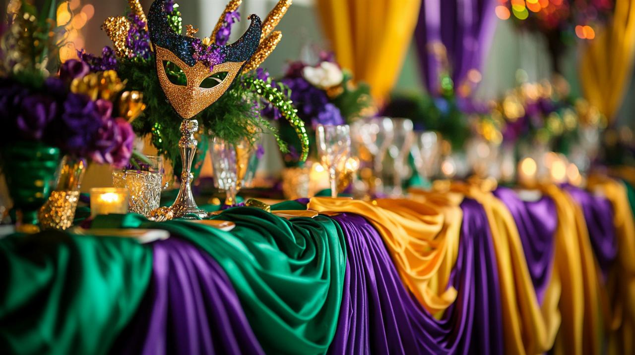 des idées de déco Mardi Gras