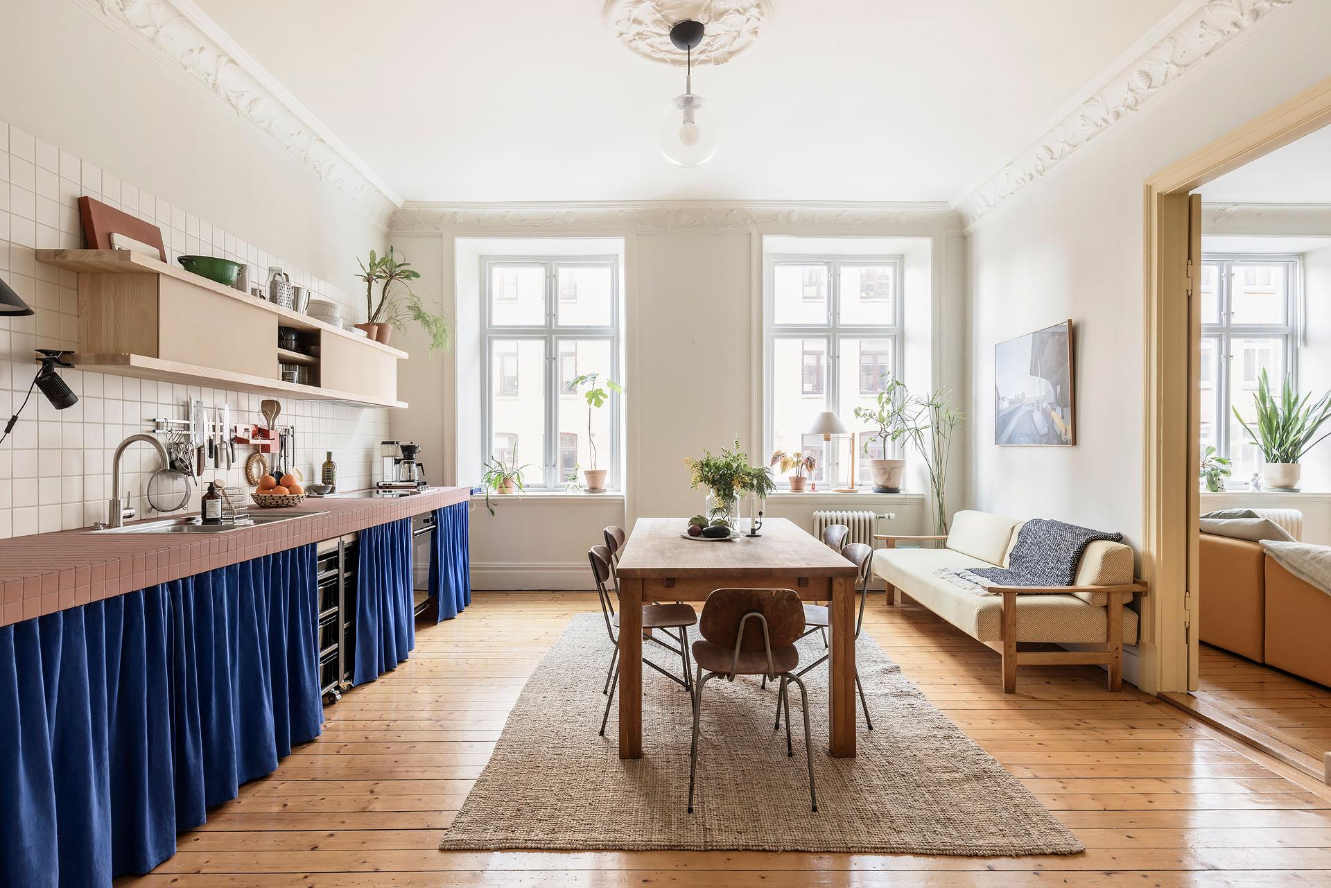 Design contemporain dans un appartement ancien
