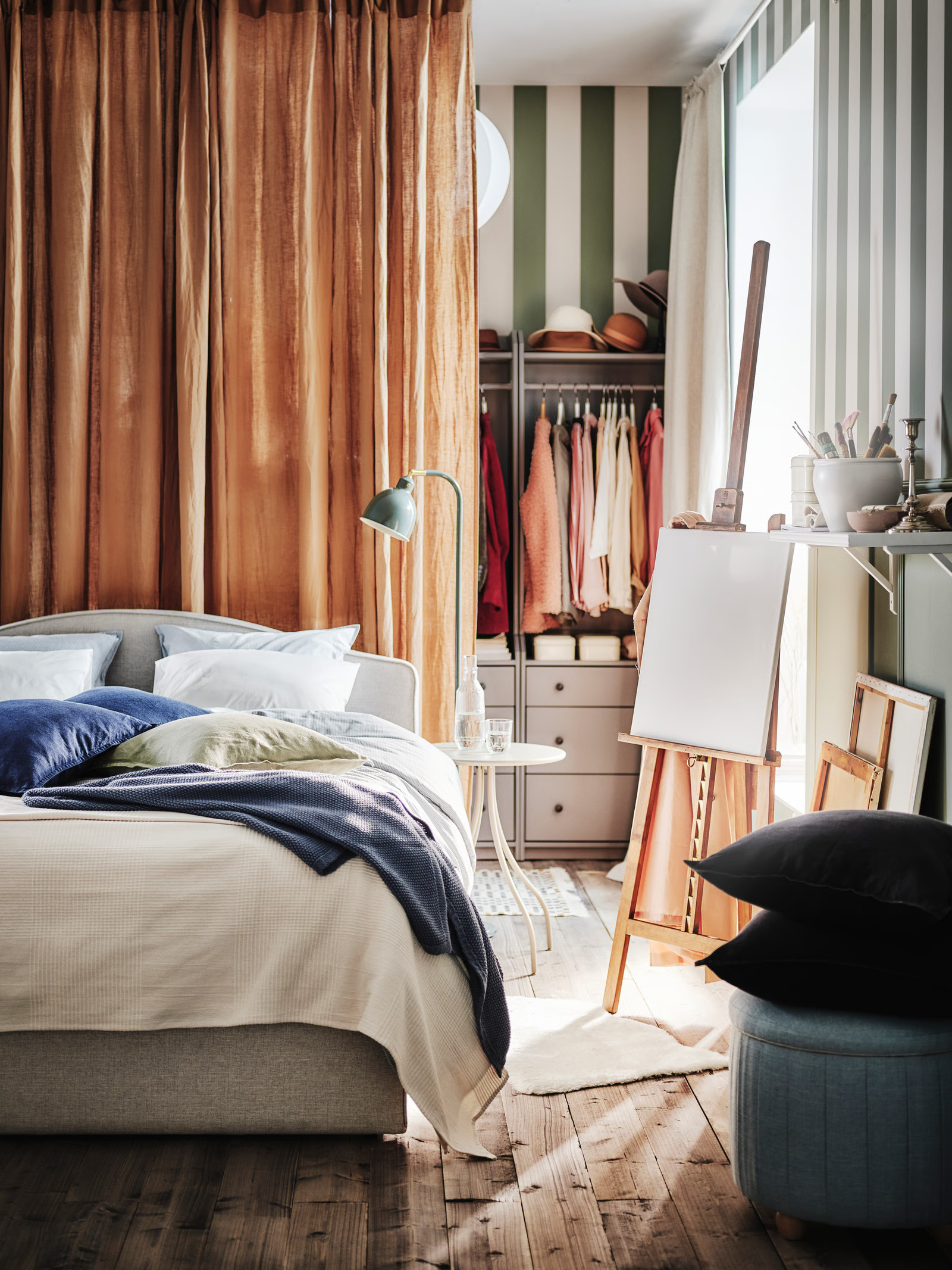 Une chambre bien pensée par l’esprit fonctionnel de IKEA