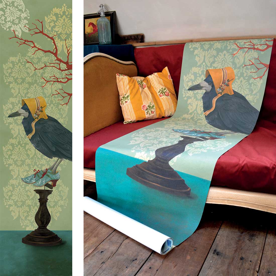 Sandrine Chambéry Illustratrice spécialisée en décoration