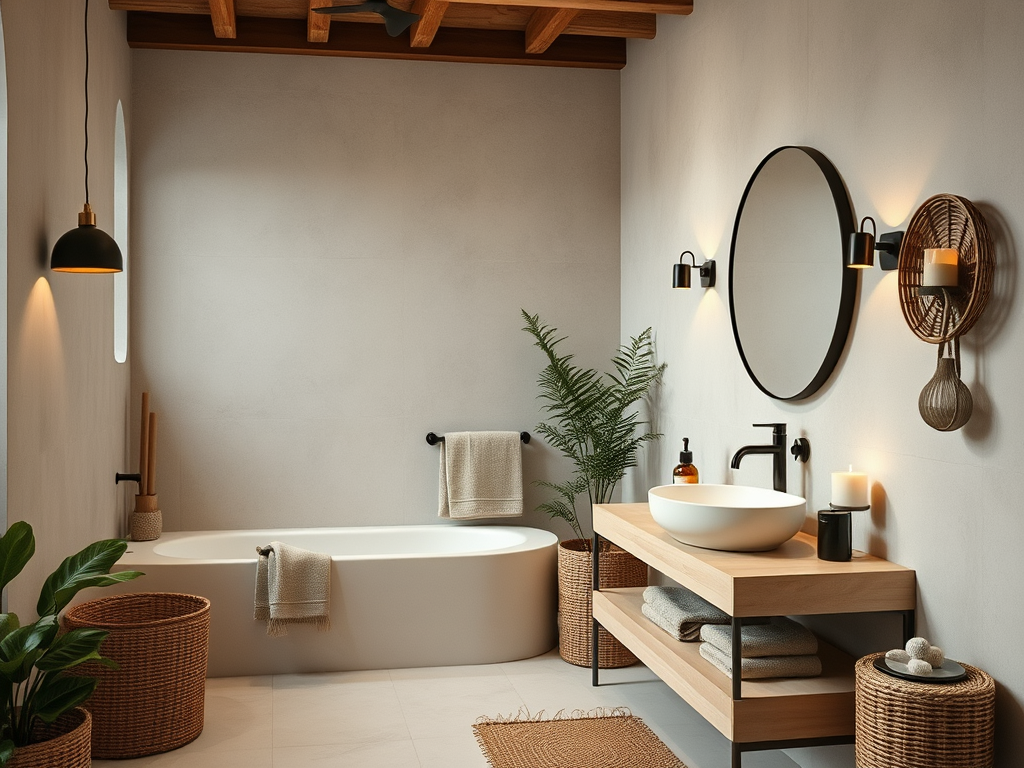 Conseils déco pour une salle de bains