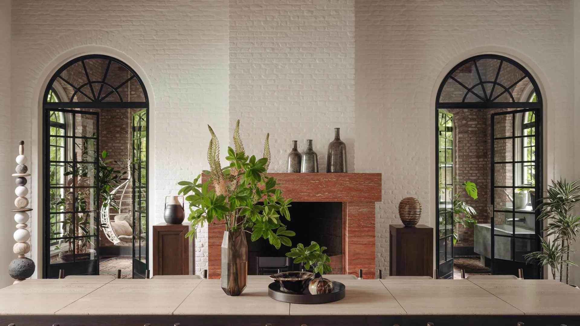 Une ancienne orangerie romantique rénovée par l&rsquo;architecte zurichoise Ina Rinderknecht