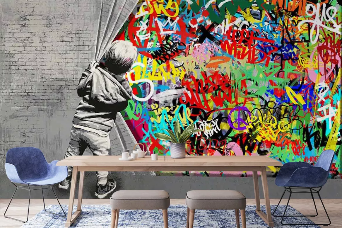 Le street art en intérieur,  donner du caractère et une vraie identité à ta Pièce
