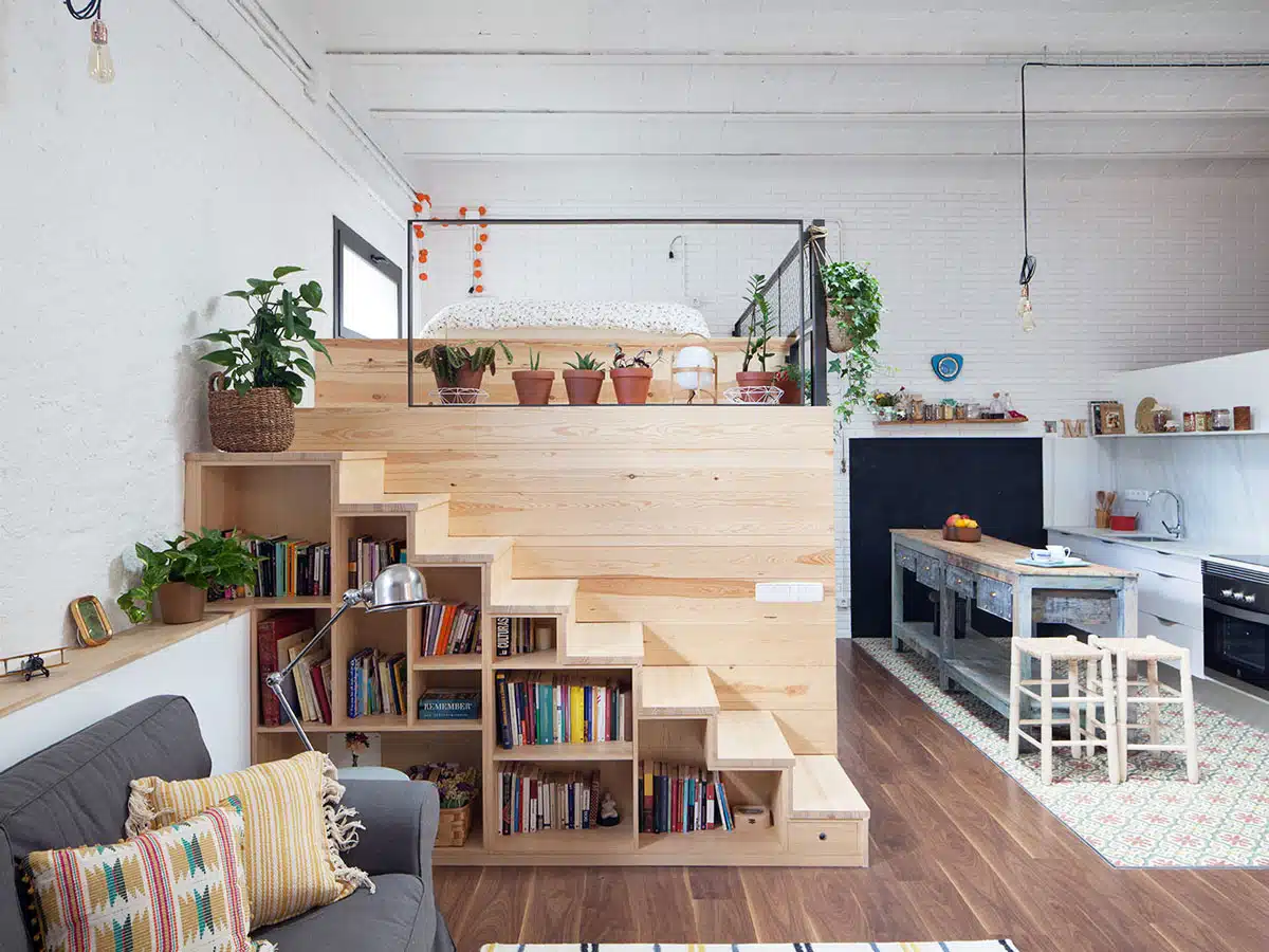 Exemples de mezzanines pour gagner de la place