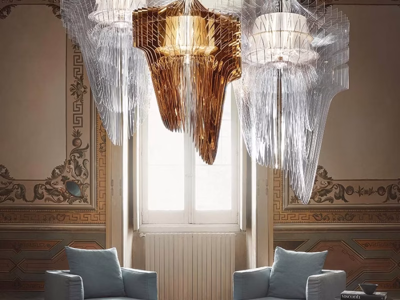 Luminaires de Slamp Design sculptural
