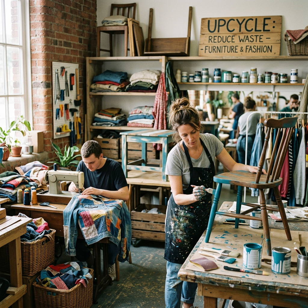 L’upcycling Donner une seconde vie aux objets : une solution contre le gaspillage