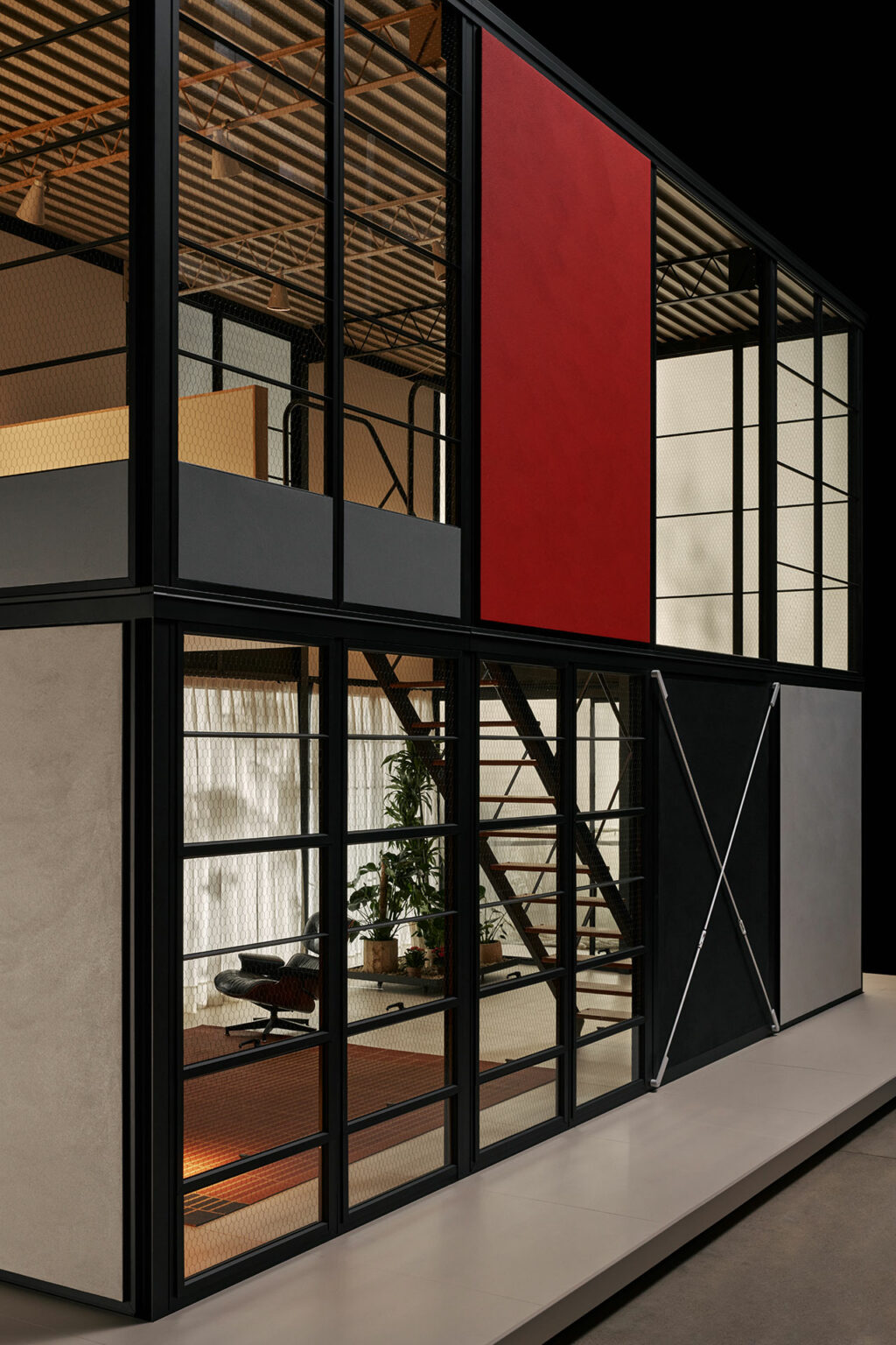 Charles et Ray Eames  le système Eames Pavilion