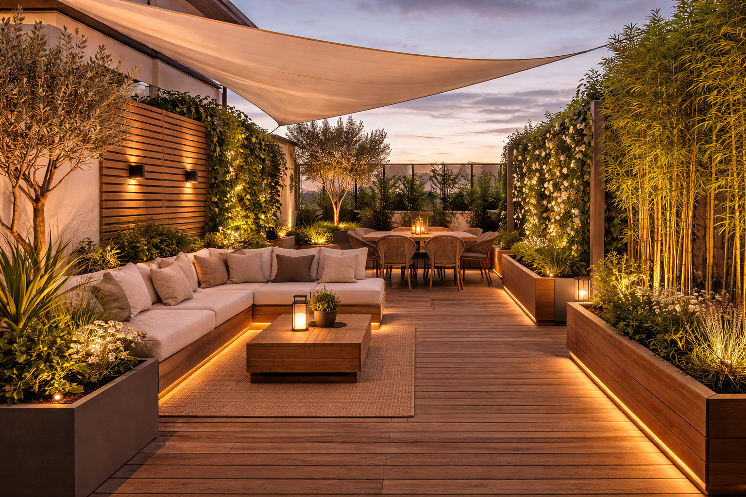 Jardin rooftop, c’est transformer un espace en véritable oasis
